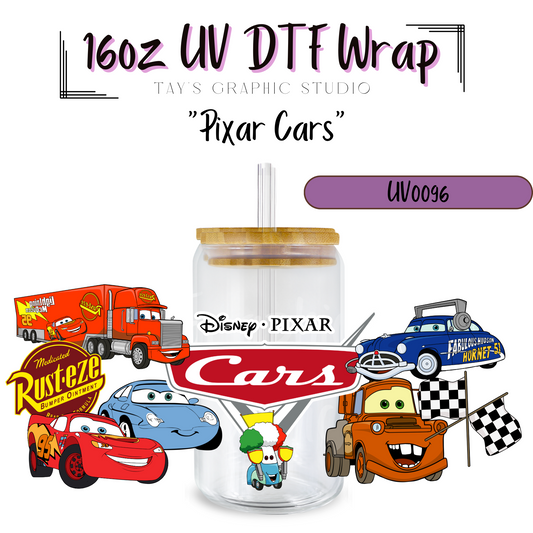 Pixar Cards UV DTF Wrap - MTO 0096