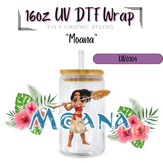 Moana UV DTF Wrap - MTO 0104