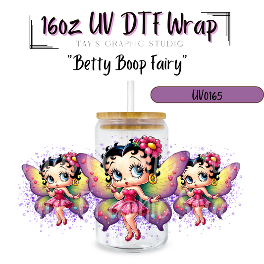 EXCLUSIVE - 
Betty Boop Fairy UV DTF Wrap - MTO0165