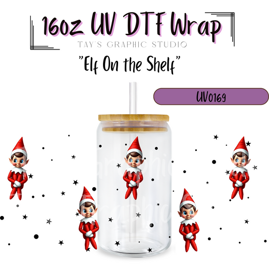 EXCLUSIVE - 
Elf on the Shelf UV DTF Wrap - MTO0169