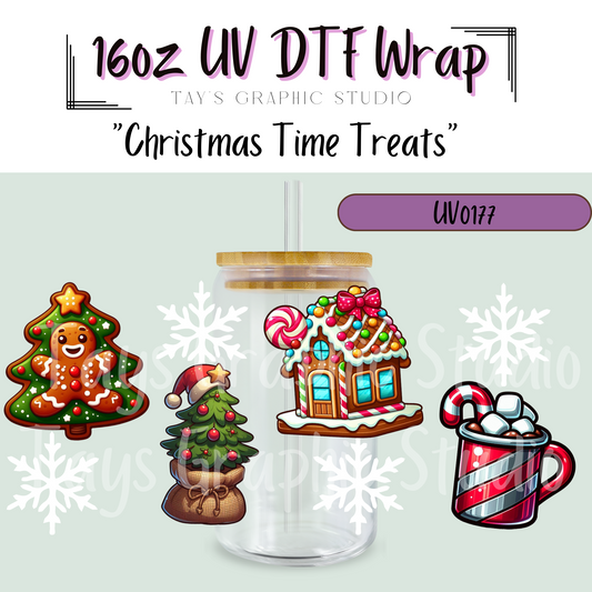 EXCLUSIVE - 
Christmas Treats UV DTF Wrap - MTO0177