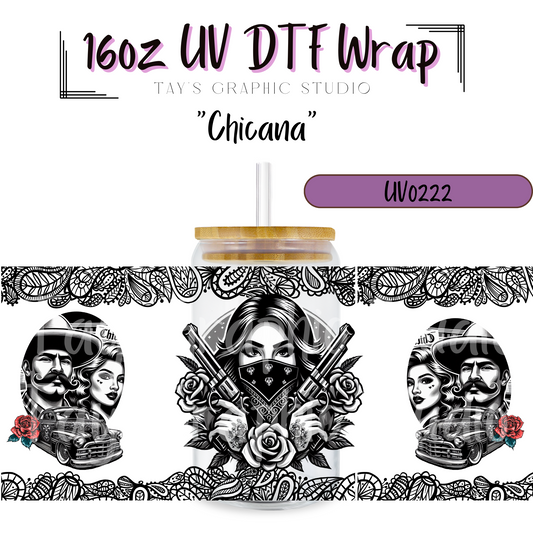 Exclusive -Chicana UV DTF - MTO0222