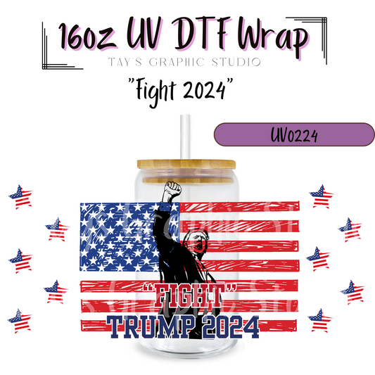 Trump UV DTF Wrap