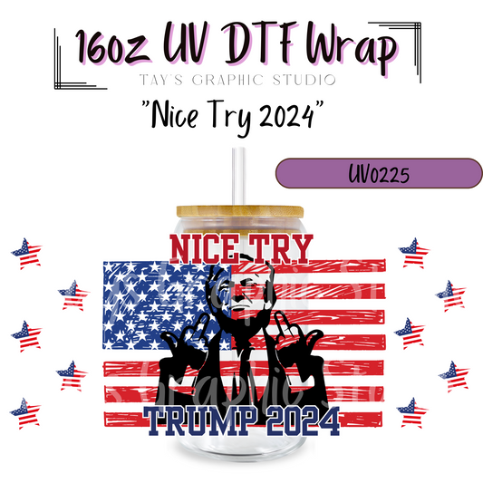 Trump UV DTF Wrap