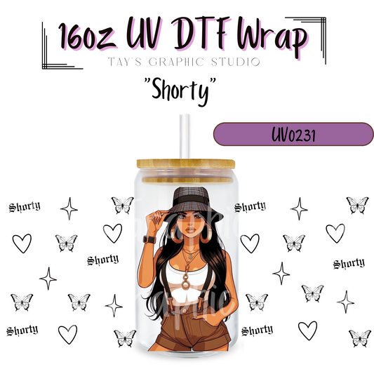 Shorty UV DTF Wrap - MTO0231