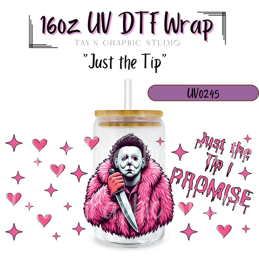 EXCLUSIVE Michael Myers Just the Tip UV DTF Wrap - MTO0245