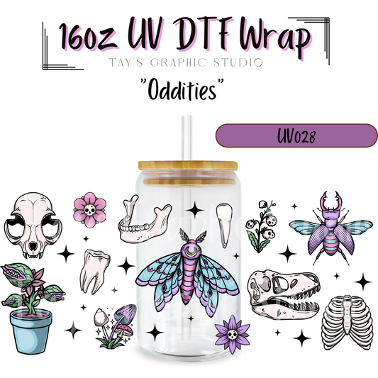 Oddities UV DTF Wrap - MTO0228