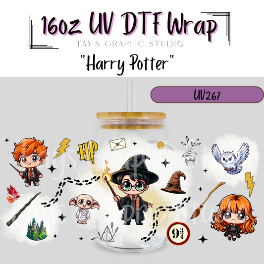 Exclusive- Harry Potter UV DTF Wrap - MTO0267