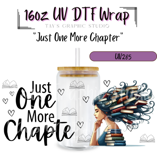 Exclusive - Just One More Chapter UV DTF Wrap - MTO0286