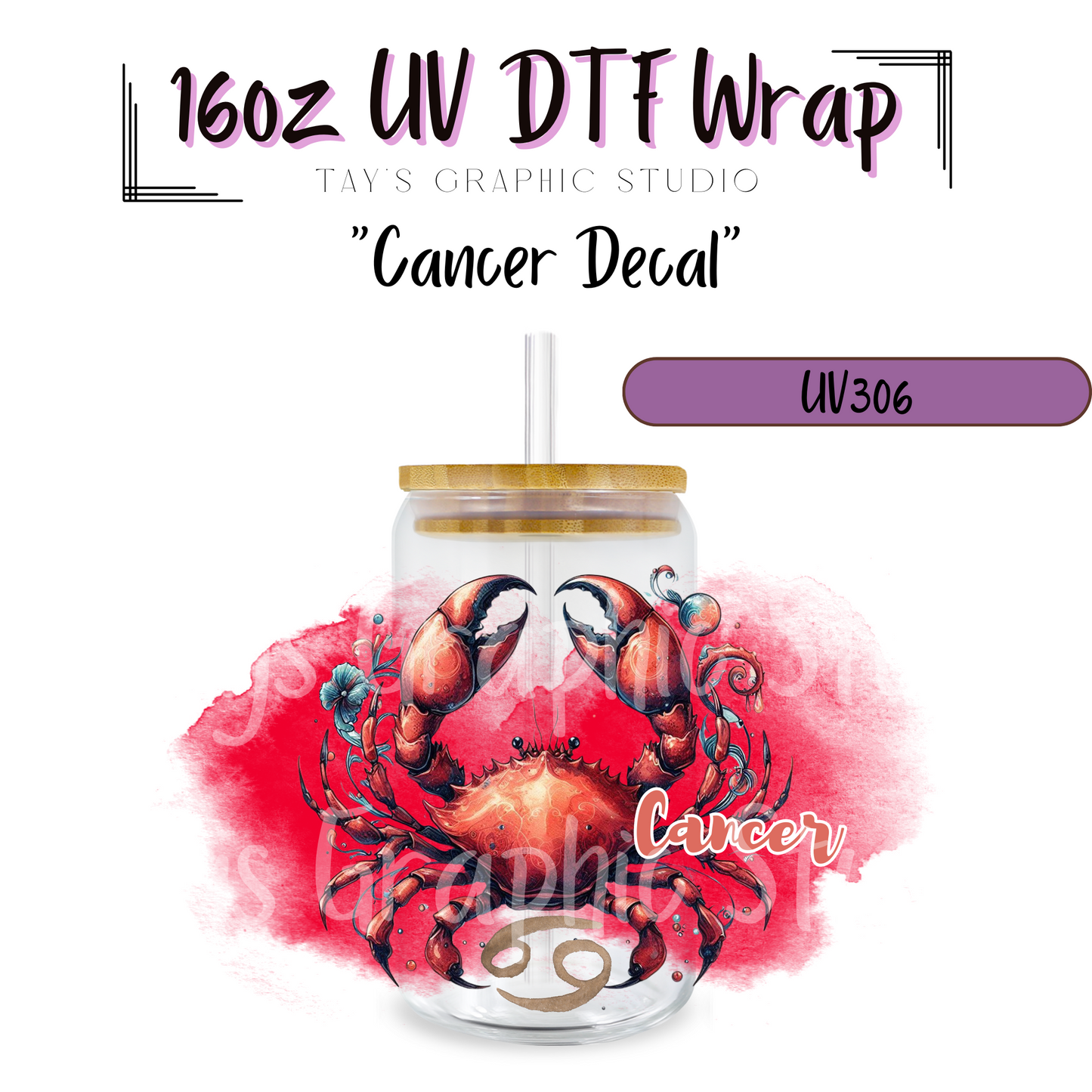 EXCLUSIVE COLLECTION - Zodiac Sign UV DTF Decal Collection - 12 Zodiac Sign Wraps