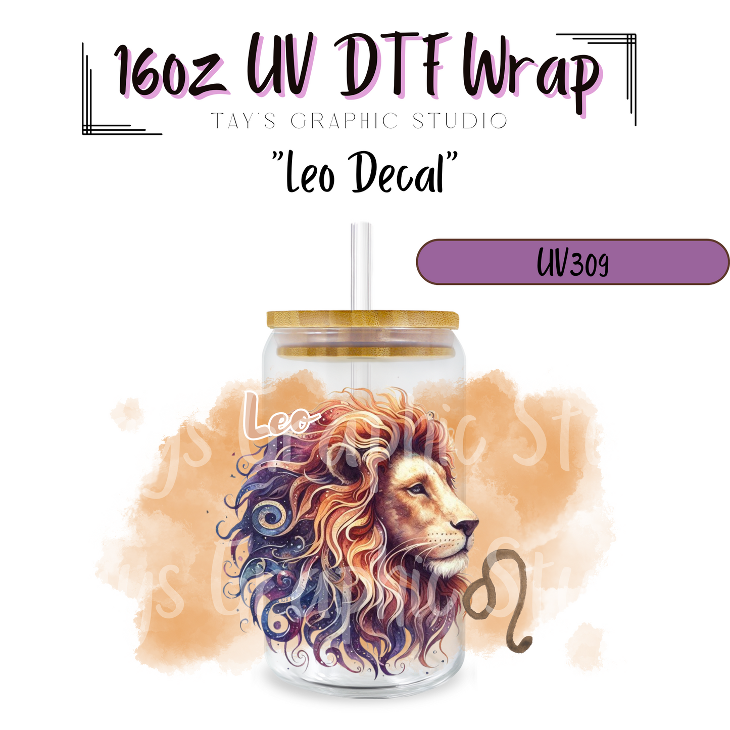 EXCLUSIVE COLLECTION - Zodiac Sign UV DTF Decal Collection - 12 Zodiac Sign Wraps