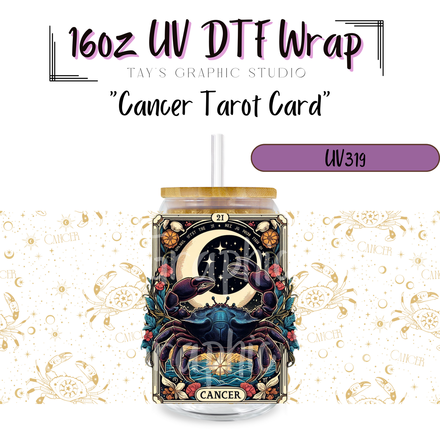 EXCLUSIVE COLLECTION - Zodiac Sign Tarot Cards Collection - 12 Zodiac Sign Wraps