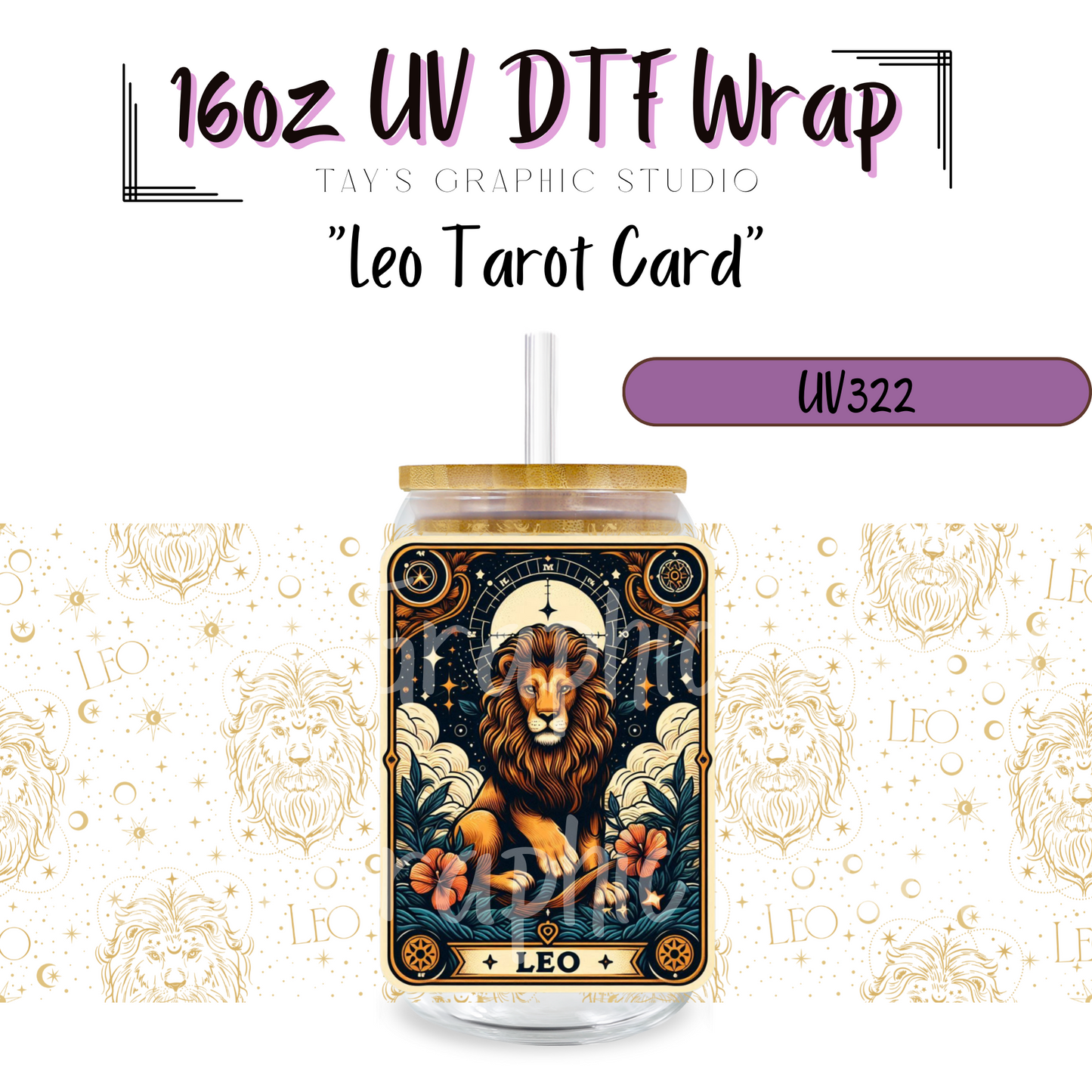 EXCLUSIVE COLLECTION - Zodiac Sign Tarot Cards Collection - 12 Zodiac Sign Wraps