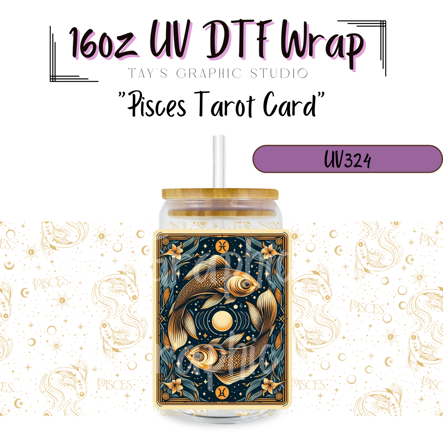 EXCLUSIVE COLLECTION - Zodiac Sign Tarot Cards Collection - 12 Zodiac Sign Wraps