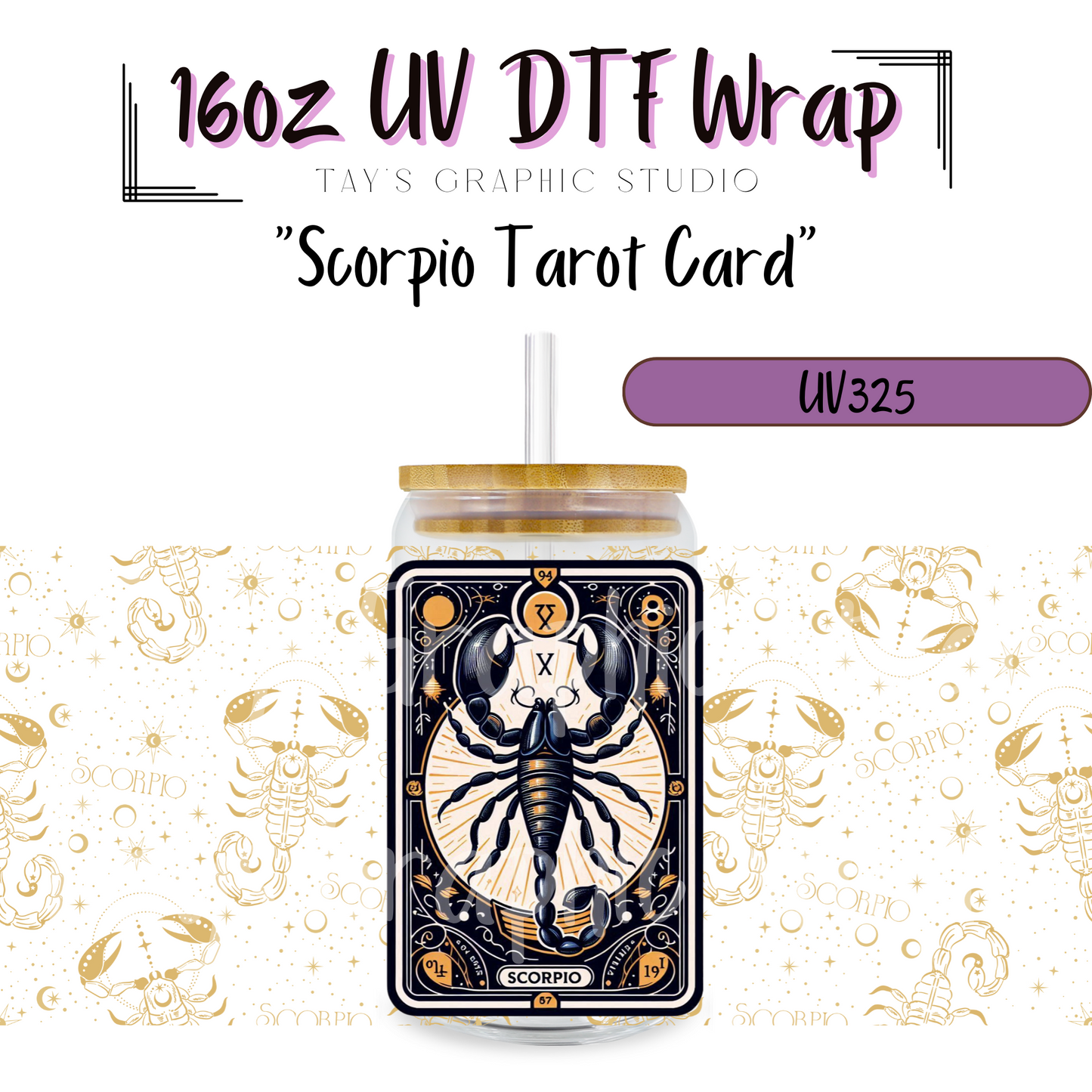 EXCLUSIVE COLLECTION - Zodiac Sign Tarot Cards Collection - 12 Zodiac Sign Wraps