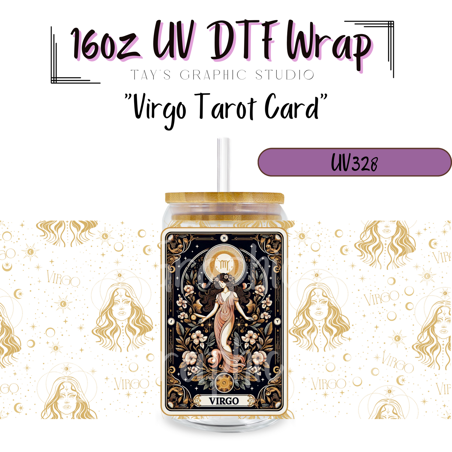 EXCLUSIVE COLLECTION - Zodiac Sign Tarot Cards Collection - 12 Zodiac Sign Wraps