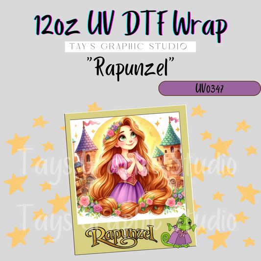 Exclusive - Rapunzel UV DTF Wrap - MTO0347