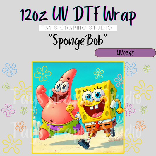 Exclusive - SpongeBob UV DTF Wrap - MTO0348