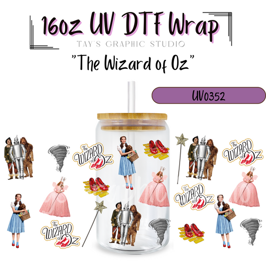 Exclusive Wizard of Oz UV DTF Wrap - MTO0352