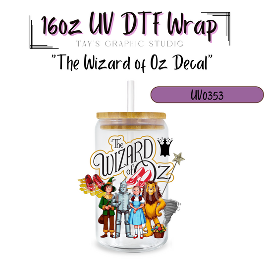 Exclusive Wizard Of Oz UV DTF Wrap - MTO0353