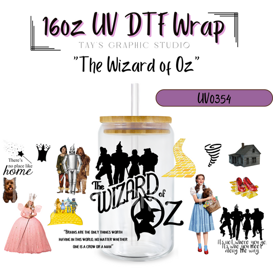 Exclusive Wizard of Oz UV DTF Wrap - MTO0354