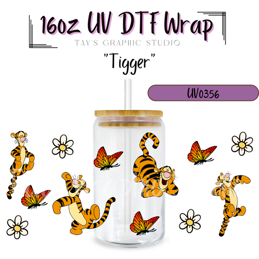 Exclusive - Tigger UV DTF Wrap - MTO0356