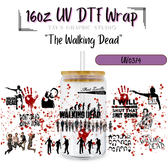 Exclusive - The Walking Dead UV DTF Wrap - MTO0374