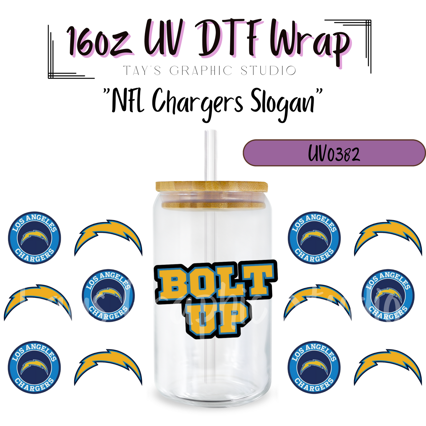 EXCLUSIVE COLLECTION - NFL Team Slogan UV DTF Wraps - 32 Team Wraps - Collection UV DTF Wraps