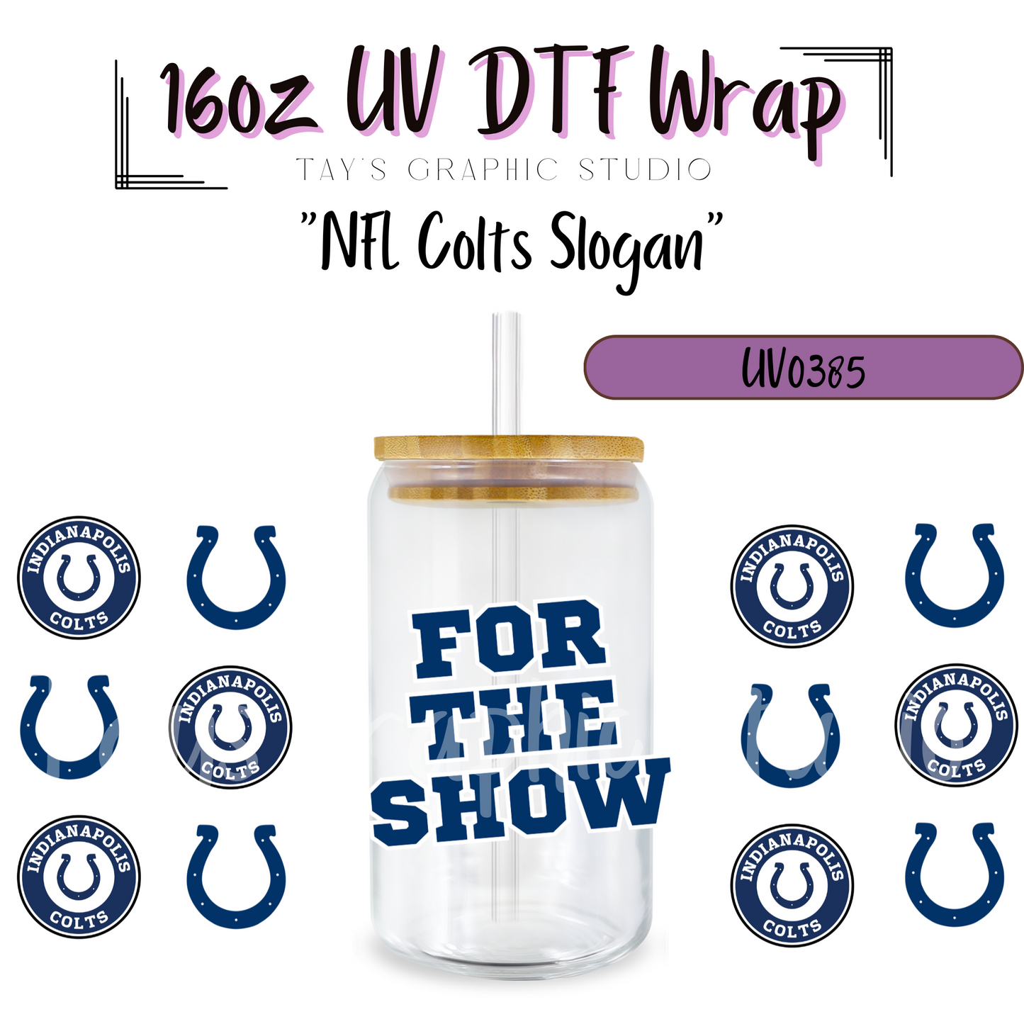 EXCLUSIVE COLLECTION - NFL Team Slogan UV DTF Wraps - 32 Team Wraps - Collection UV DTF Wraps