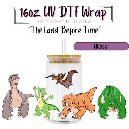 Exclusive - The Land Before Times UV DTF Wrap - MTO0461