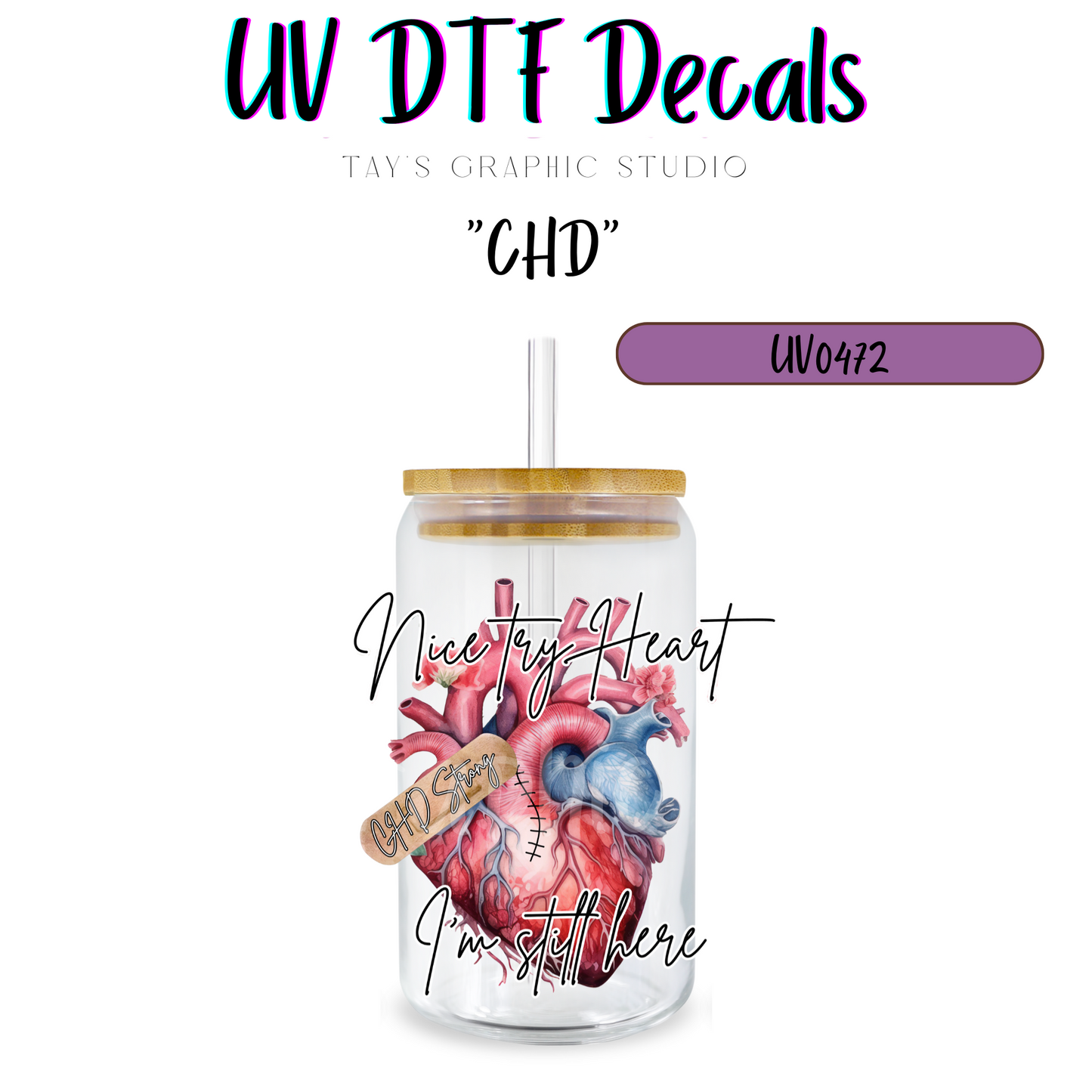 Exclusive - CHD UV DTF Decal - MTO0472