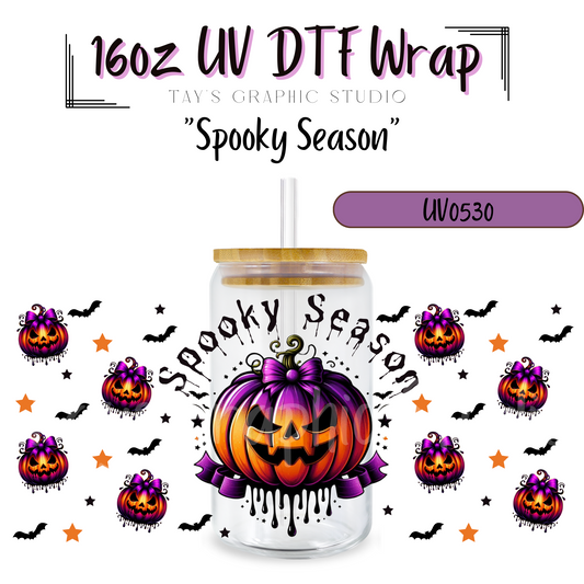 Exclusive - Spooky Season UV DTF Wrap - MTO0530