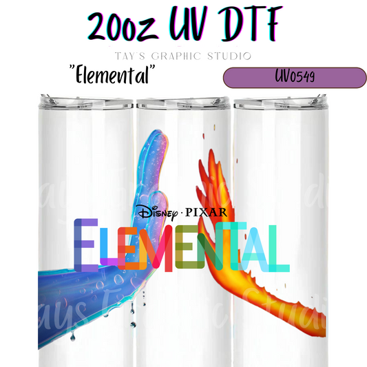 Exclusive - Elemental 20oz UV DTF Wrap - MTO0549