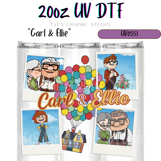 Exclusive - Carl and Ellie UP 20oz UV DTF Wrap - MTO0551