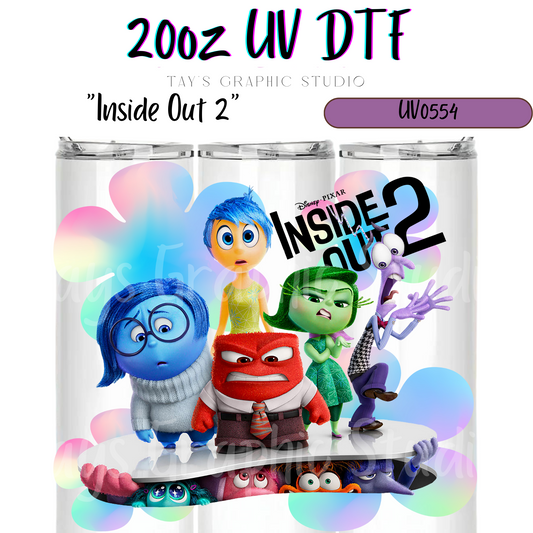 Exclusive - Inside Out 2 20oz UV DTF Wrap - MTO0554