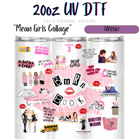 Exclusive - Mean Girls 20oz UV DTF Wrap - MTO0561