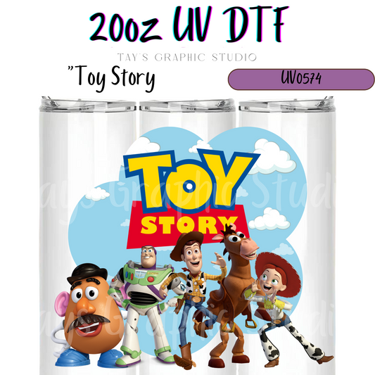 Exclusive - Toy Story 20oz UV DTF Wrap - MTO0574