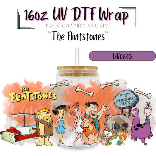 Exclusive - The Flintstones UV DTF Wrap - MTO0643