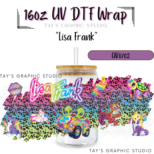 Exclusive - Lisa Frank UV DTF Wrap - MTO0702