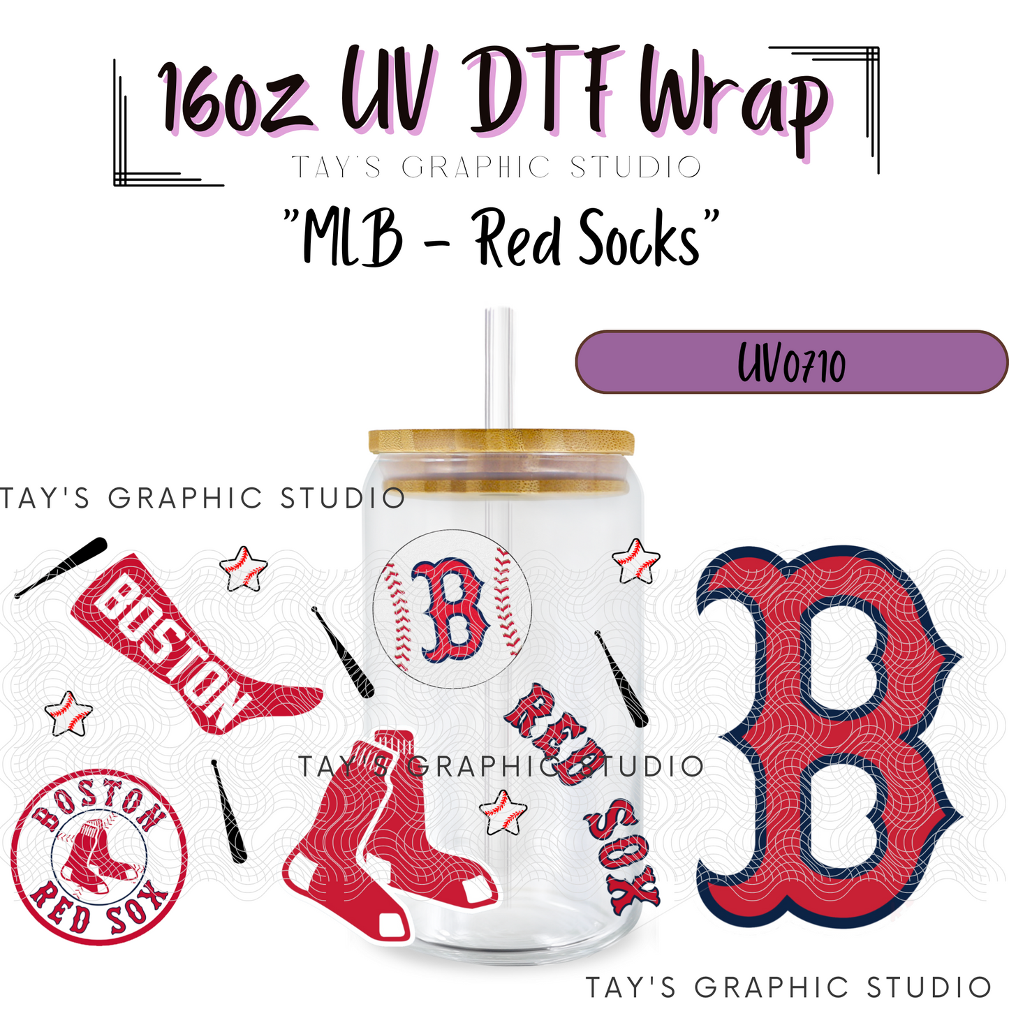 Exclusive Collection - MLB Team Wraps - 30 Team Wraps - UV DTF Wraps - MTO