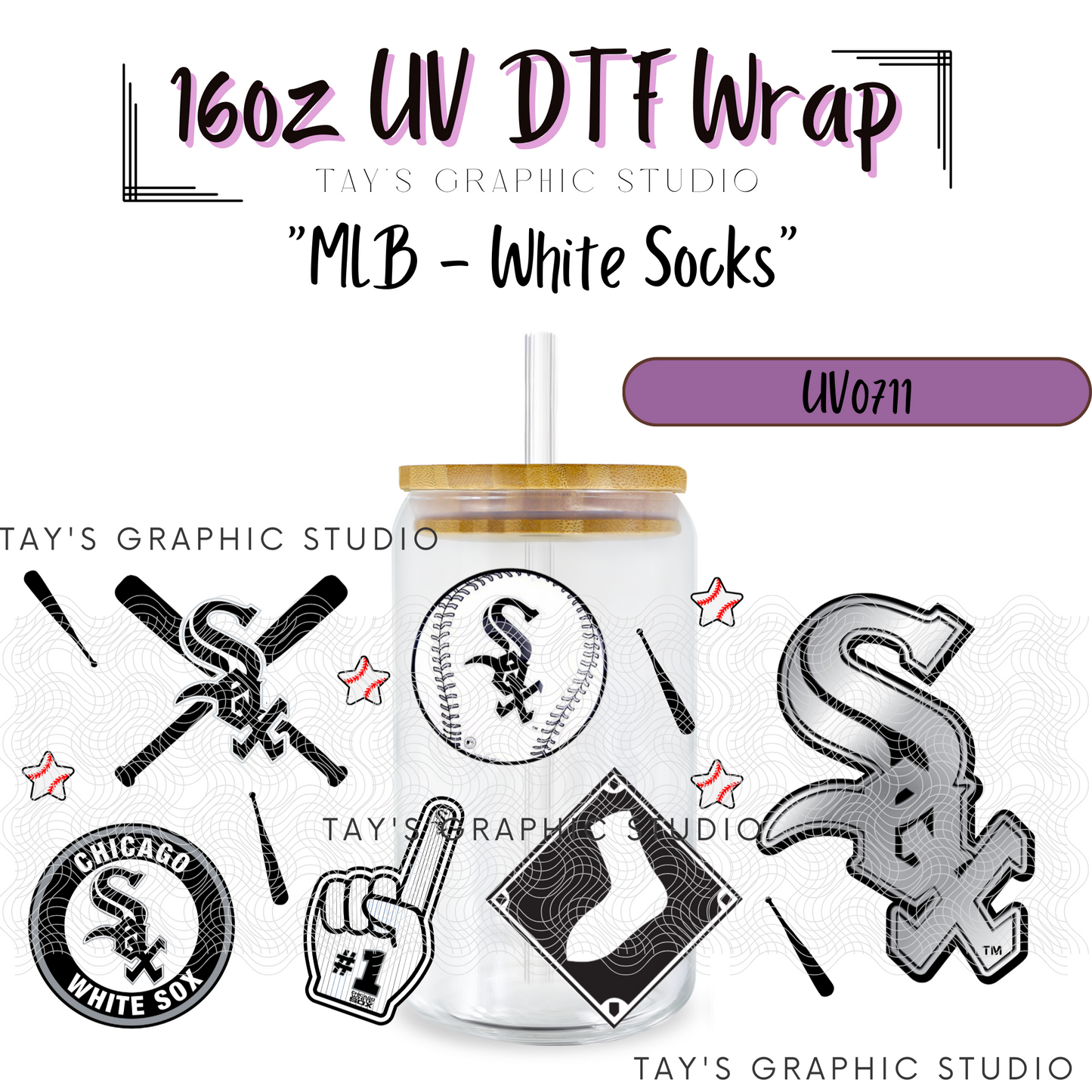 Exclusive Collection - MLB Team Wraps - 30 Team Wraps - UV DTF Wraps - MTO