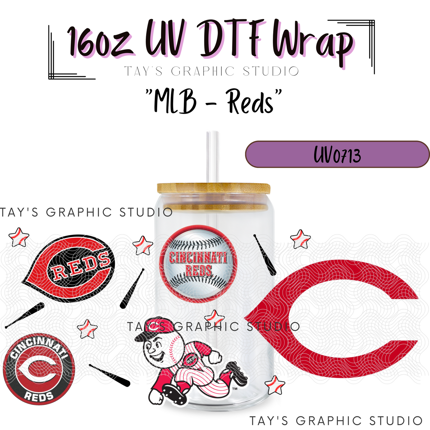 Exclusive Collection - MLB Team Wraps - 30 Team Wraps - UV DTF Wraps - MTO