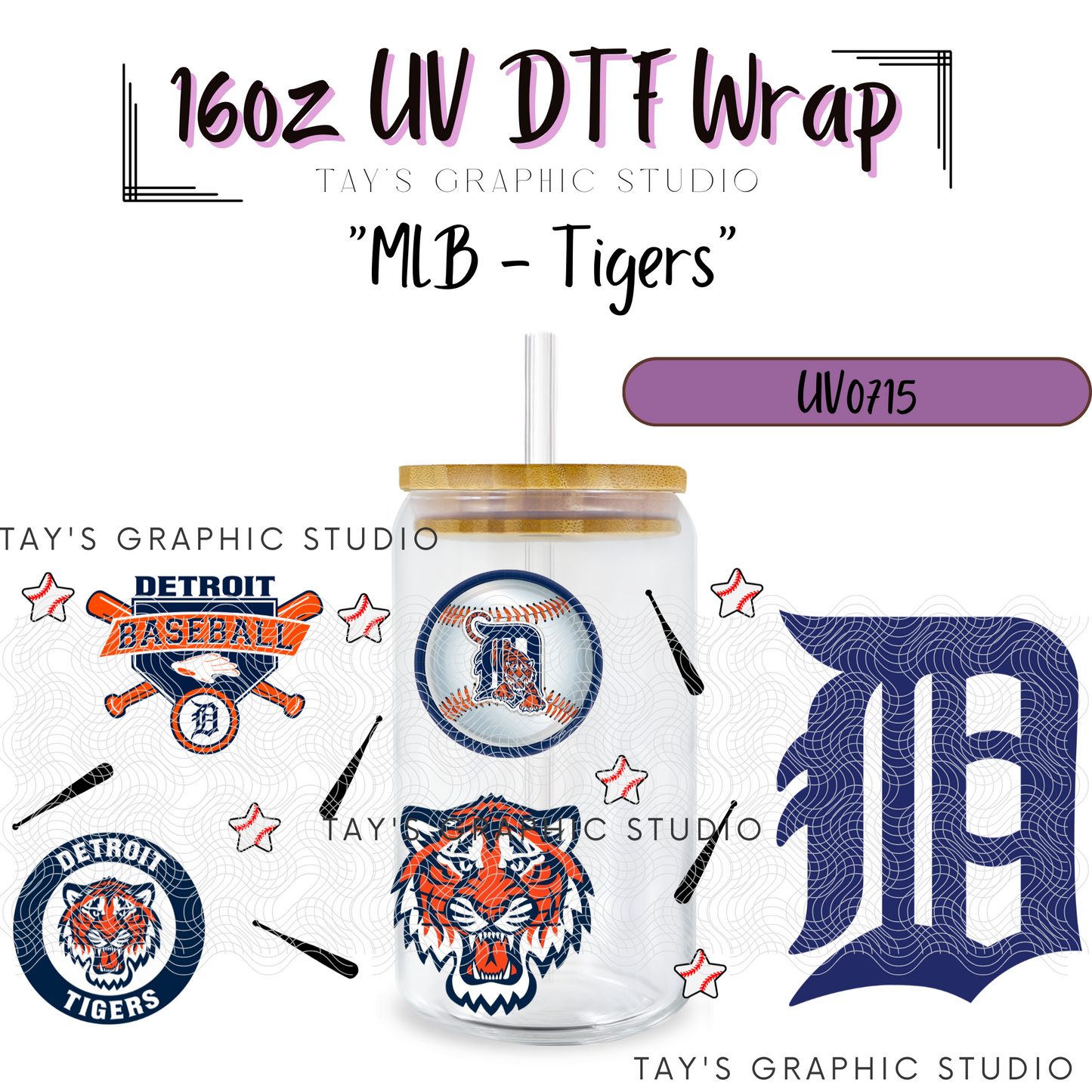 Exclusive Collection - MLB Team Wraps - 30 Team Wraps - UV DTF Wraps - MTO