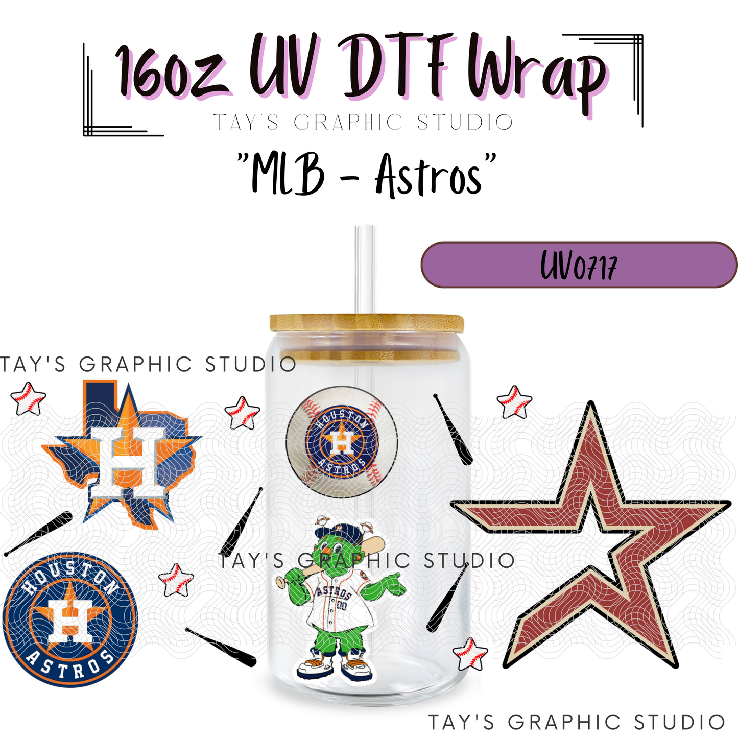 Exclusive Collection - MLB Team Wraps - 30 Team Wraps - UV DTF Wraps - MTO