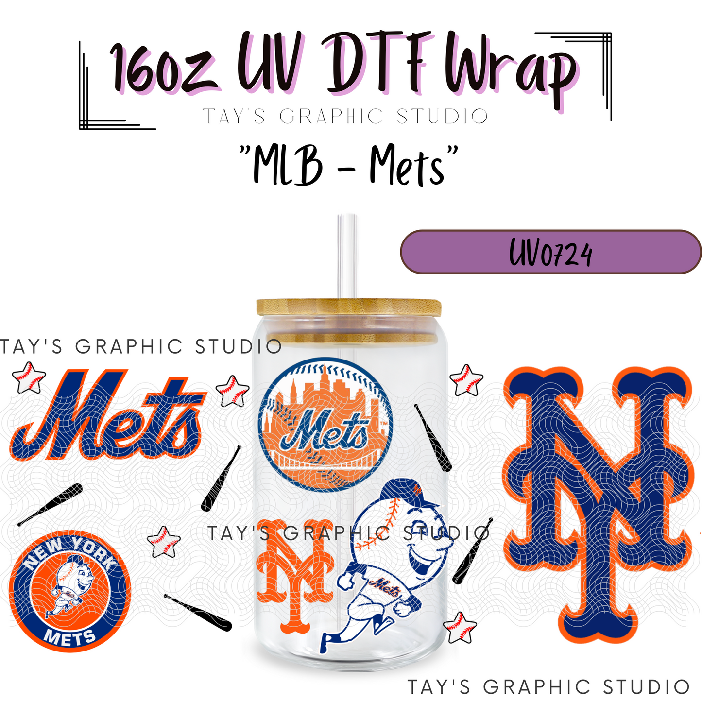 Exclusive Collection - MLB Team Wraps - 30 Team Wraps - UV DTF Wraps - MTO