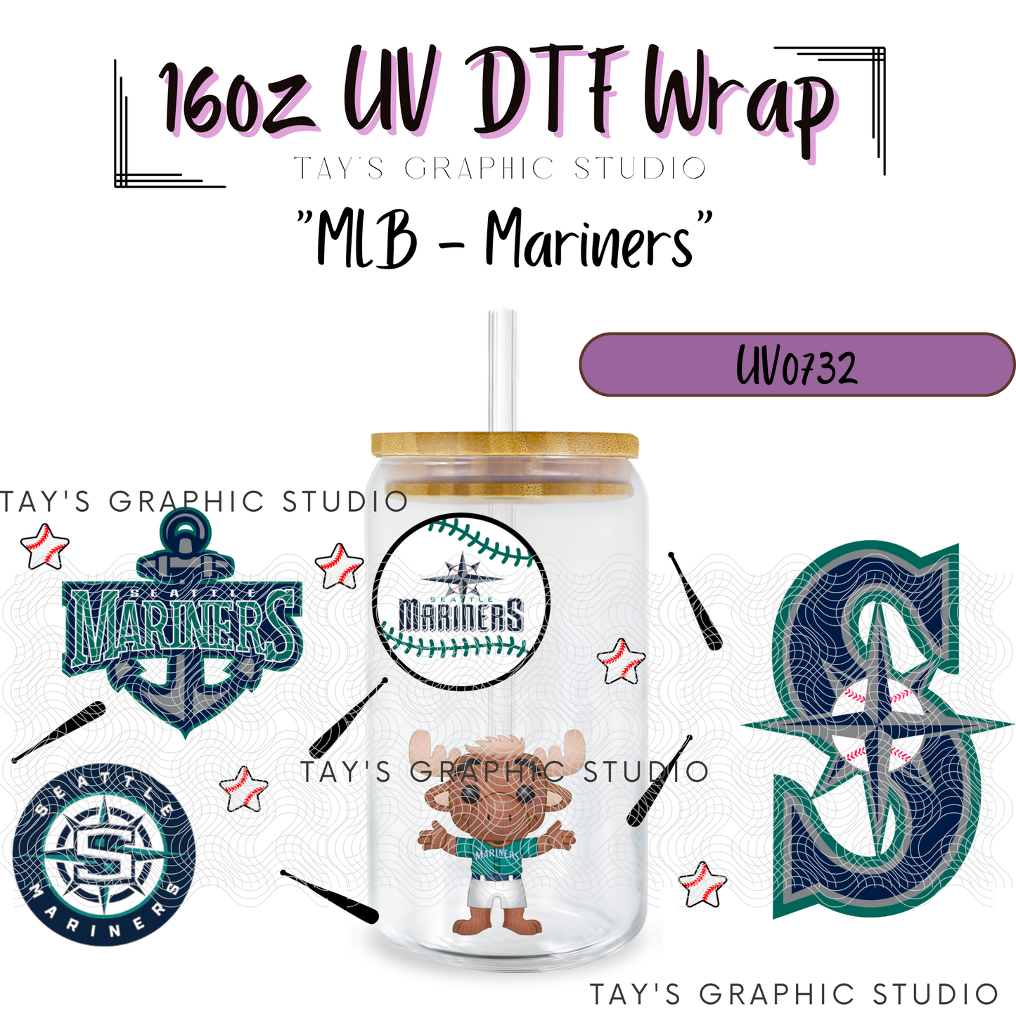 Exclusive Collection - MLB Team Wraps - 30 Team Wraps - UV DTF Wraps - MTO