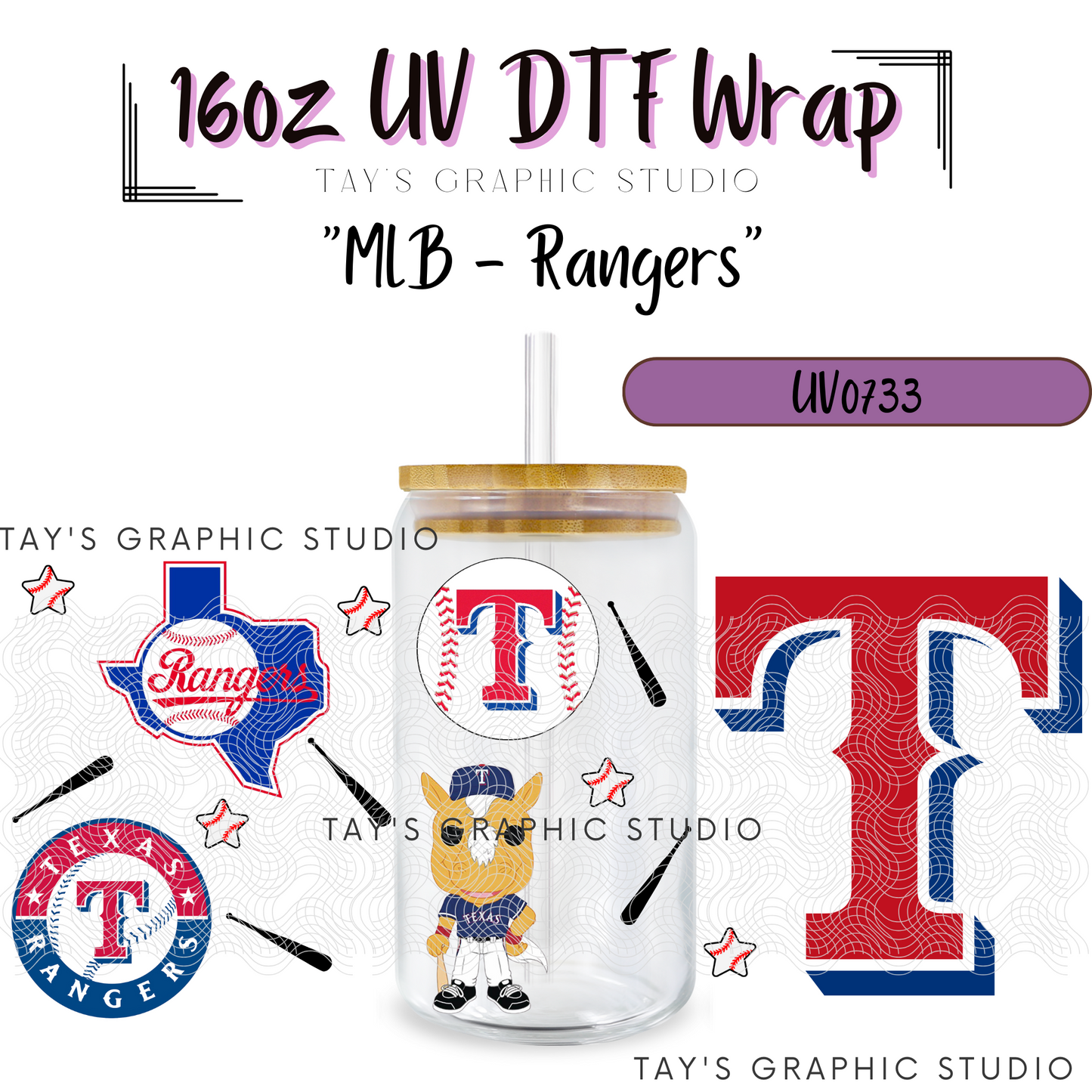 Exclusive Collection - MLB Team Wraps - 30 Team Wraps - UV DTF Wraps - MTO