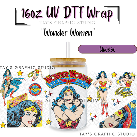 Exclusive - Wonder Women UV DTF Wrap - MTO0830