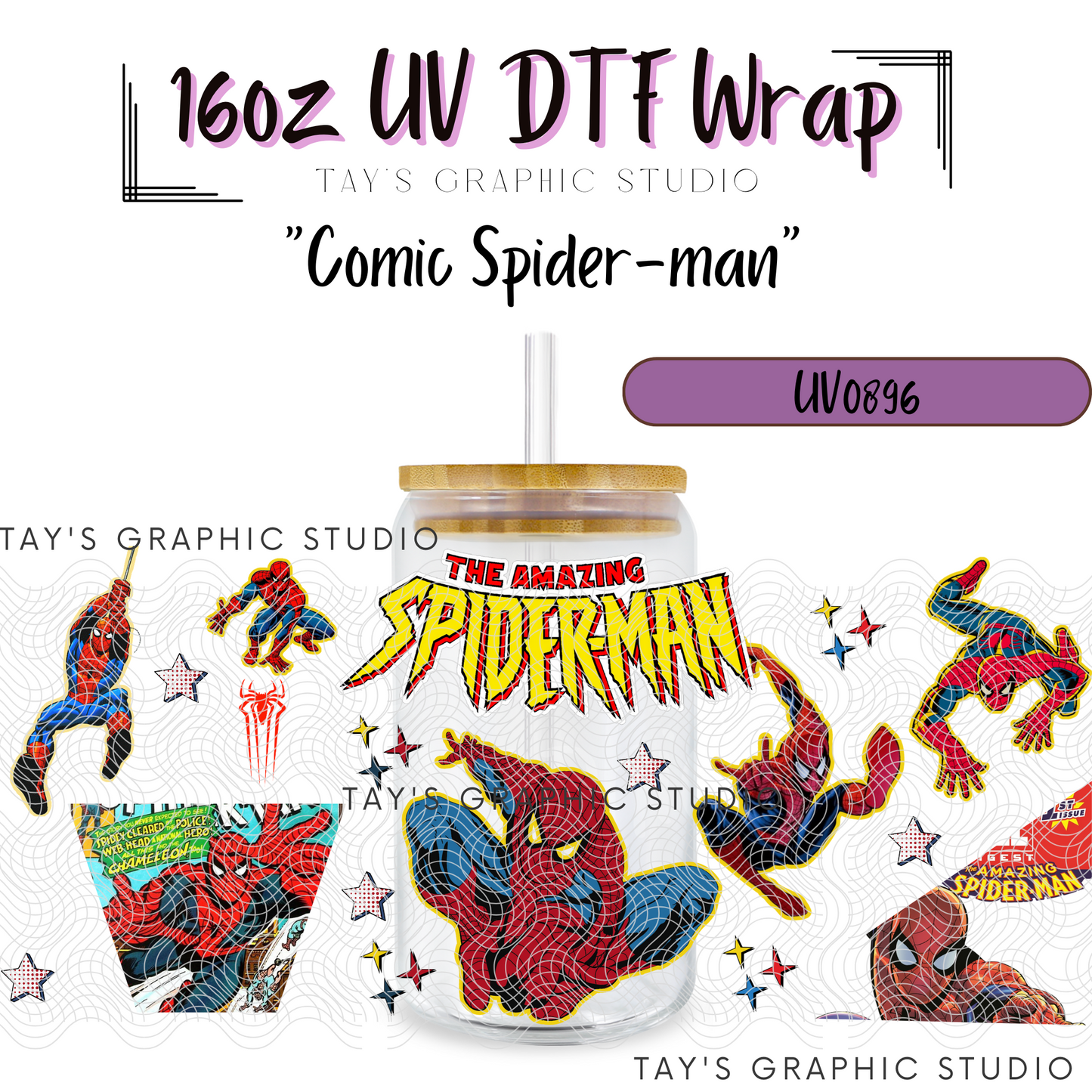 Exclusive - Comic Spider-Man Wrap - MTO0896