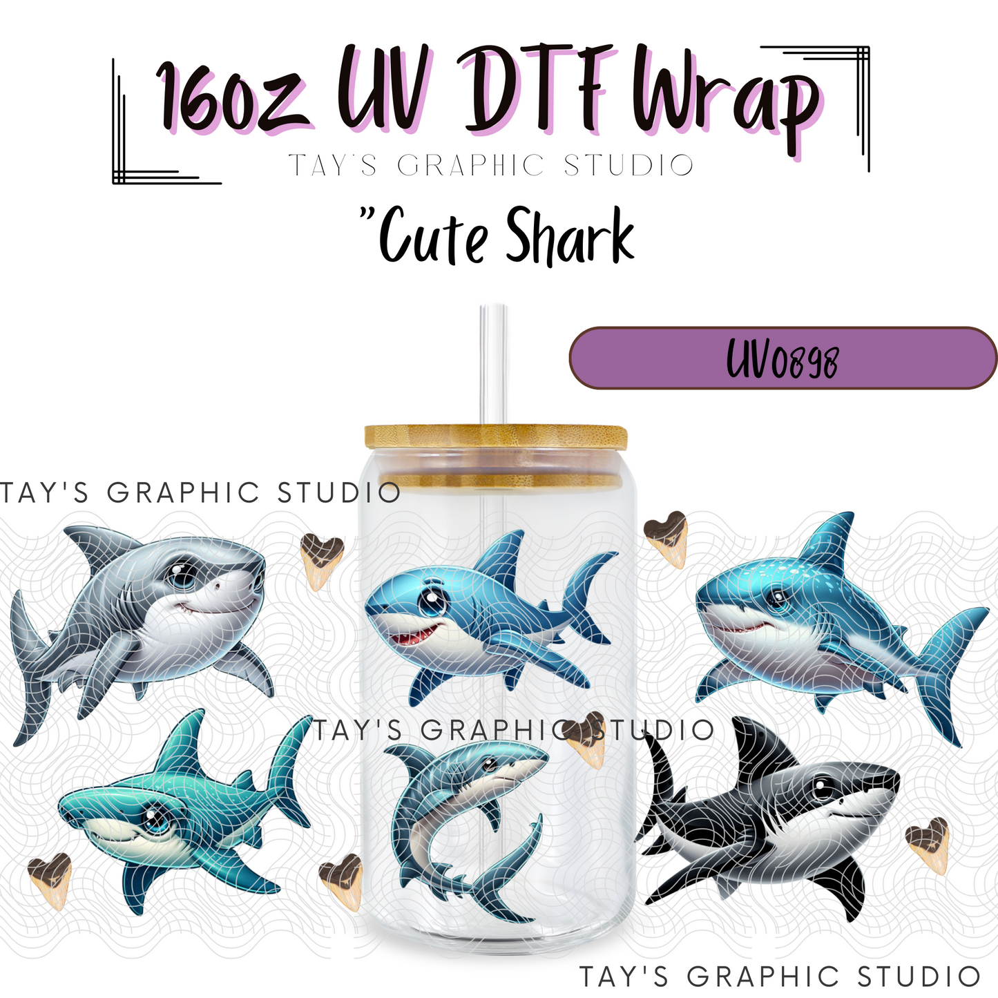 Exclusive - Cute Sharks - MTO0898